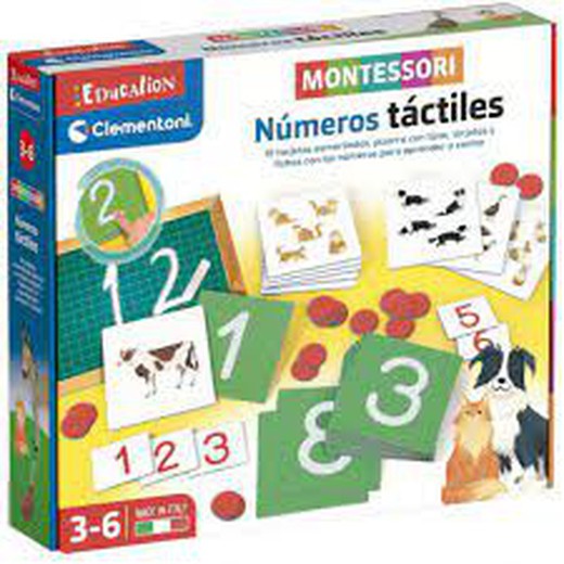 Numero Tactiles Montesori