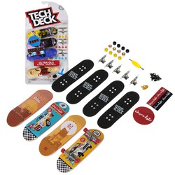 Tech Deck Pack de 4 Modelos Surtidos