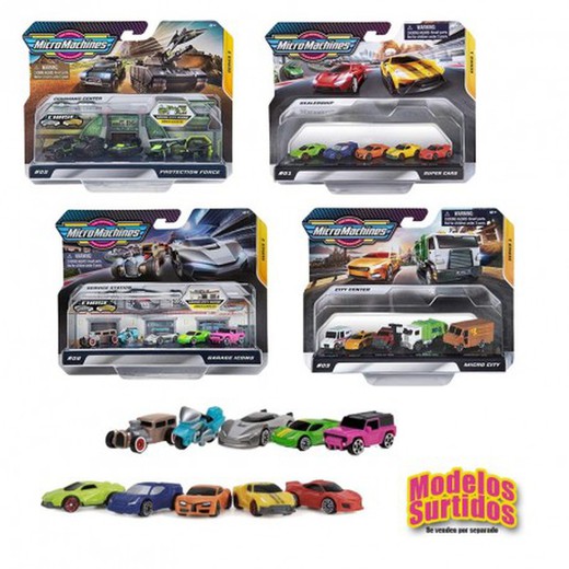 Pack 5 Coches Micromachines