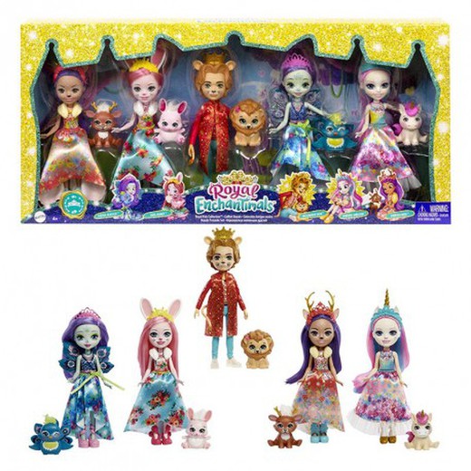 Royal Enchantimals 5 Characters Pack