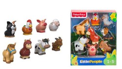 Pack 8 Animales De La Granja Little People