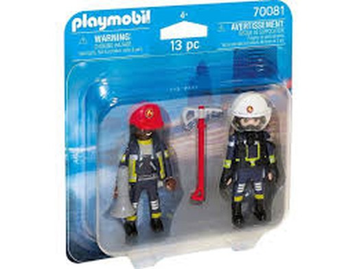 Pack duo de Bomberos Playmobil