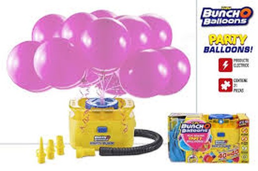 Festballoner sæt med bombe