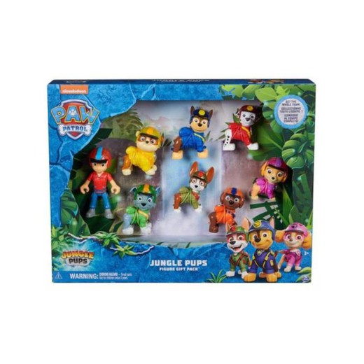 PAW PATROL GIFT PACK DE FIGURAS JUNGLE