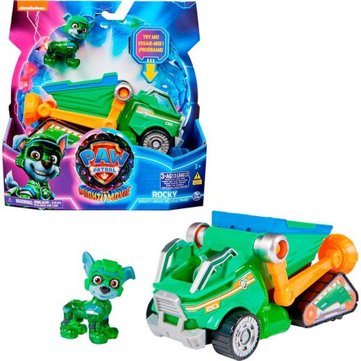 Paw Patrol Vehiculo Pelicula Rocky