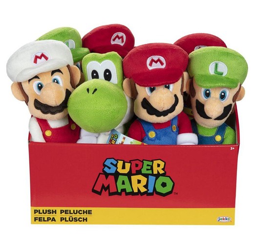 Peluche Super Mario 25 Cm Surtidos