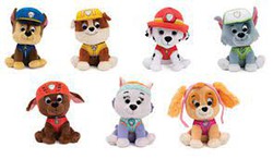 Peluches Patrulla Canina de 15Cm