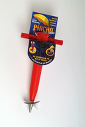 Skewer parasol ros.punta aluminum