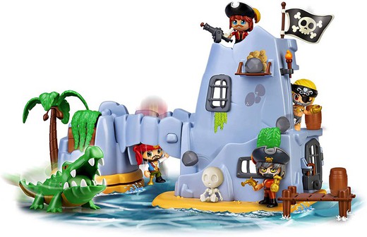 Pinypon Action-Pirate Island Capitão Caiman