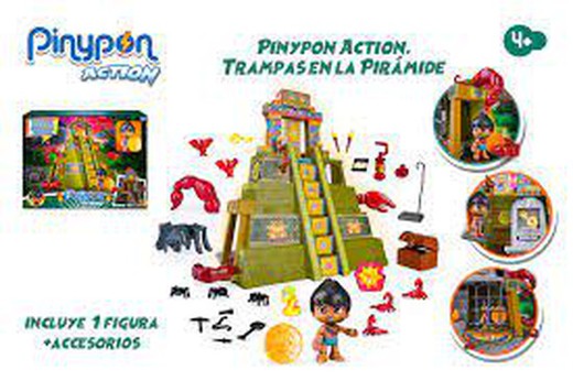 Pinypon Action. Wild. Trampas En La Pirámide