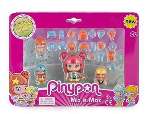 Pinypon Bébés Et Fig. Pack 4