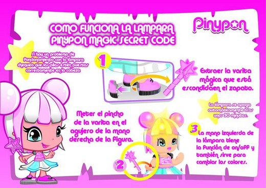 Code secret magique de Pinypon