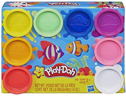 Play-Doh Pack 8 łodzi