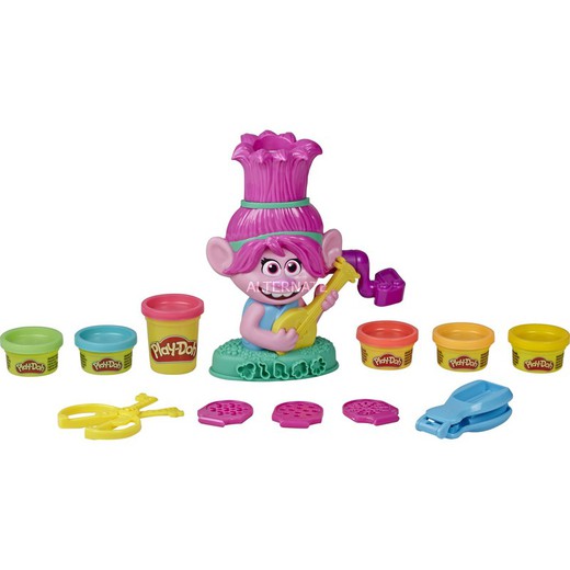 Il papavero dei troll play-doh