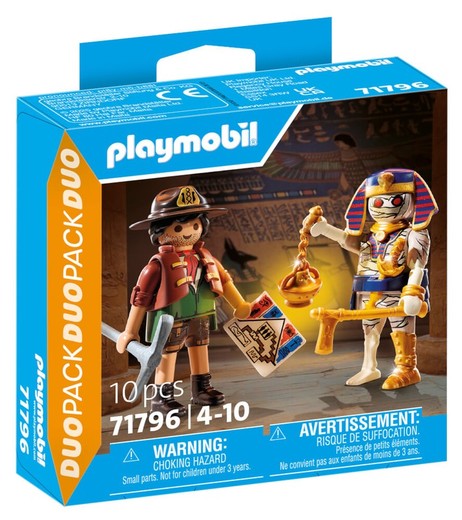 Playmobil Cazador De Tesoro Y Momia