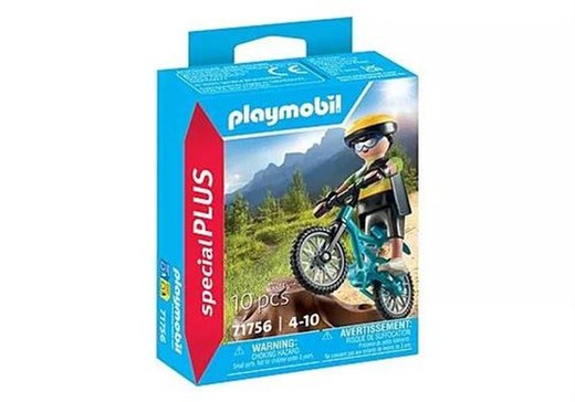 Playmobil Ciclista De Montaña