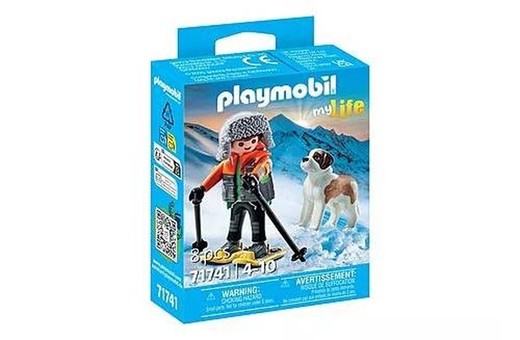 Playmobil Senderista Con San Bernardo