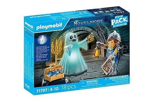 Playmobil Starter Pack Fantasma Y Caballero Novelmore