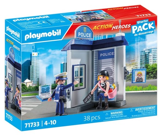 Playmobil Starter Pack Sala De Policia