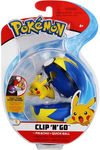 Pokeball Clip N Go Surtido