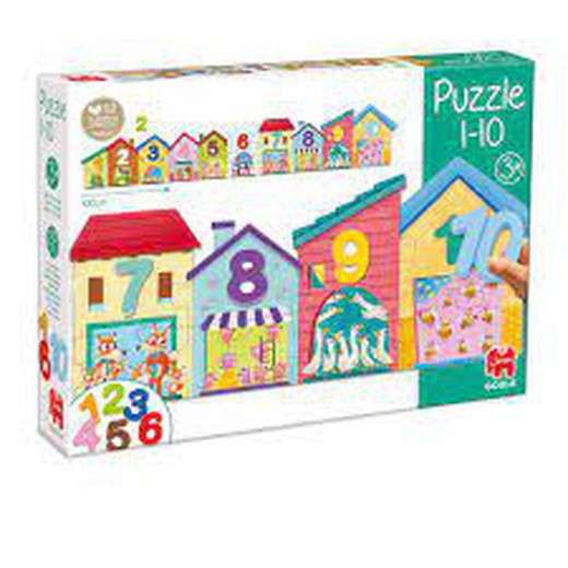 Puzzle 1-10 Jumbo Diset