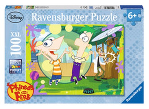 Puzzle 100 XXL phineas&ferb