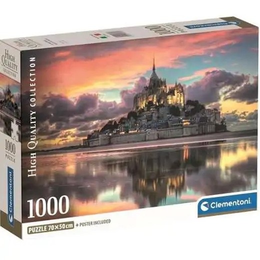 Puzzle 1000 LE MAGNIFIQUE MONT SAINT-M.COMP