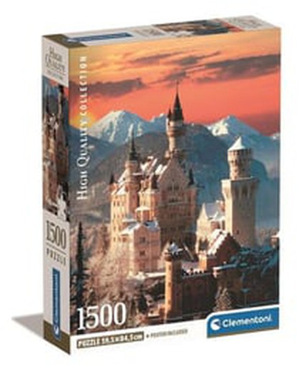 Puzzle 1500 NEUSCHWANSTEIN COMPACT BOX