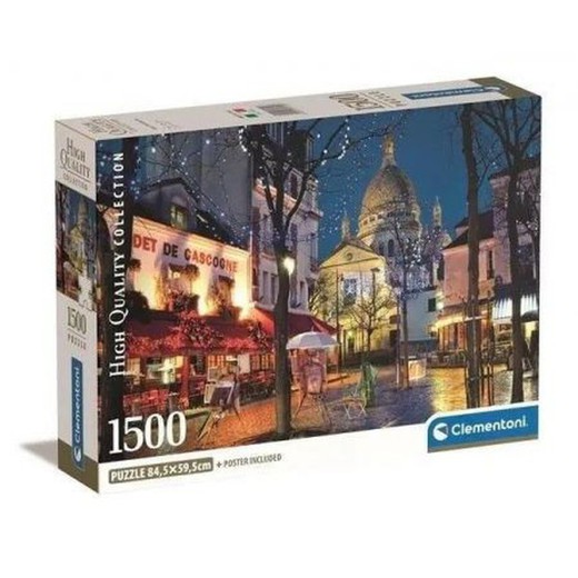 Puzzle 1500 PARIS-MONTMARTRE COMPACT BOX
