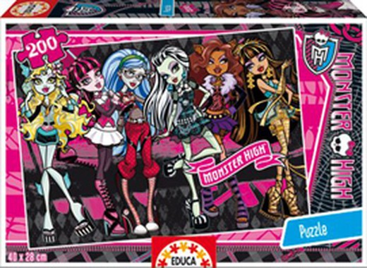 200 monster high puzzle