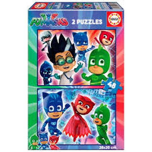 Puzzle 2x48 PJ mask