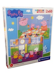 Puzzle 2X60 Peppa Pig