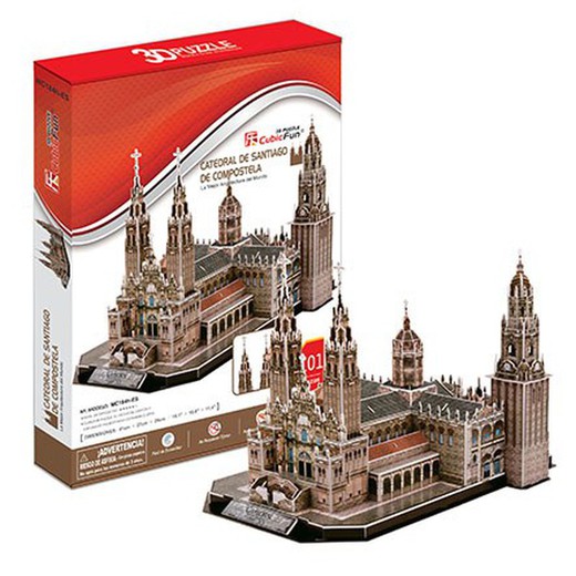 3D Puzzle Santiago Cathedral