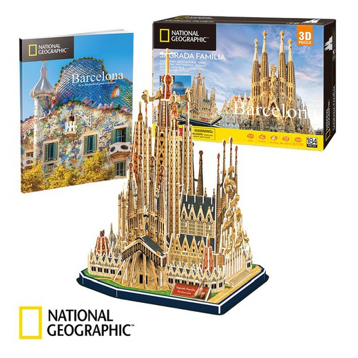 PUZZLE 3D SAGRADA FAMILIA NATIONAL GEOGRAPHIC