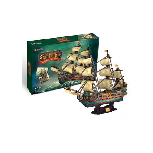 Puzzle 3D Armada San Felipe 248 p