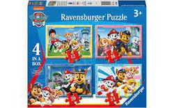 Puzzle 4 En 1 Paw Patrol