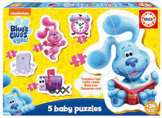 Pz Baby Puzzles Las Pistas De Blue