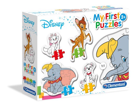Puzzle First 3-6-9 piezas Animal Friends