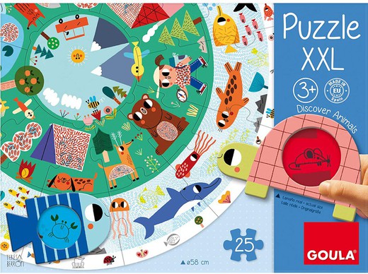 Puzzle Xxl Discovery Animals
