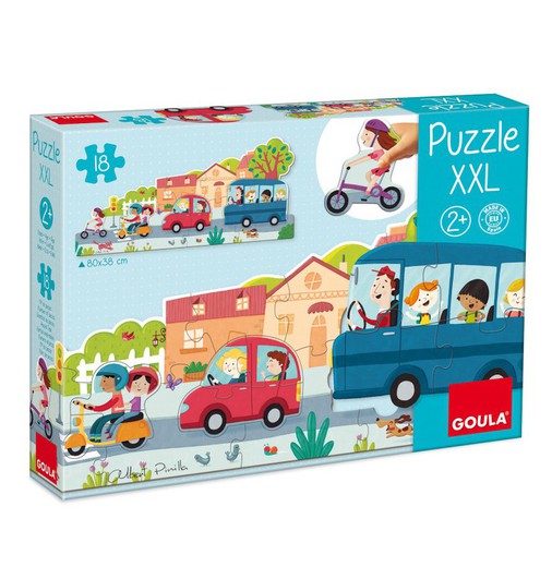 Puzzle Xxl Vehiculos - Educa