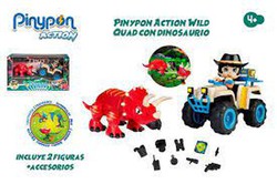 Quad Con Dinosaurio Pinypon Action Wild