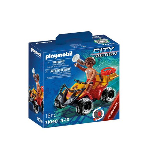 Quad De Rescate Playmobil