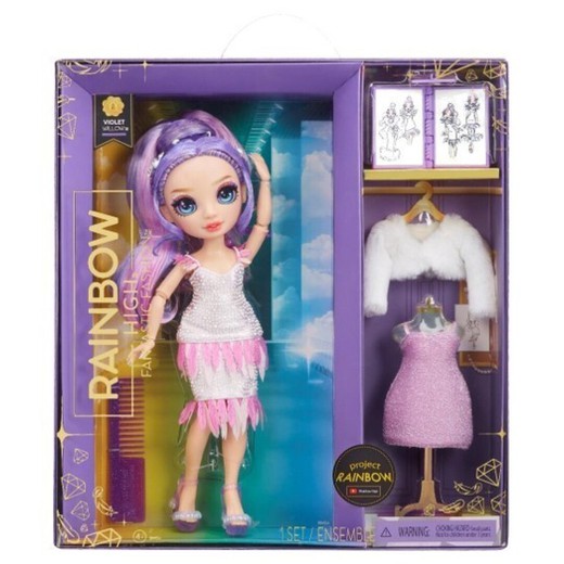 Rainbow High Fashion Doll- Violet