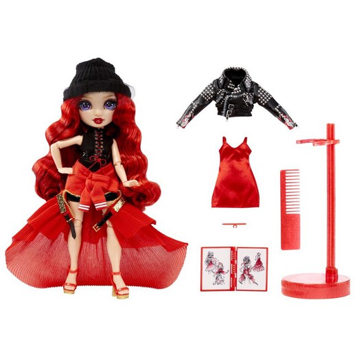 Rainbow High Muñeca Fantastic Fashion Doll-Ruby