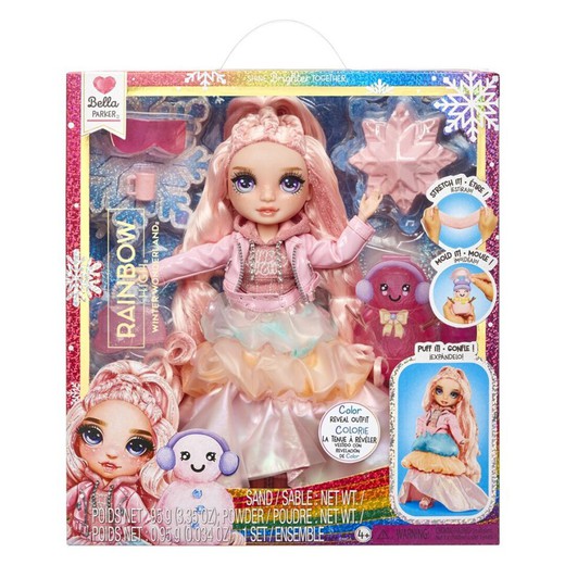 RAINBOW HIGH MUÑECA WINTER WONDERLAND PINK