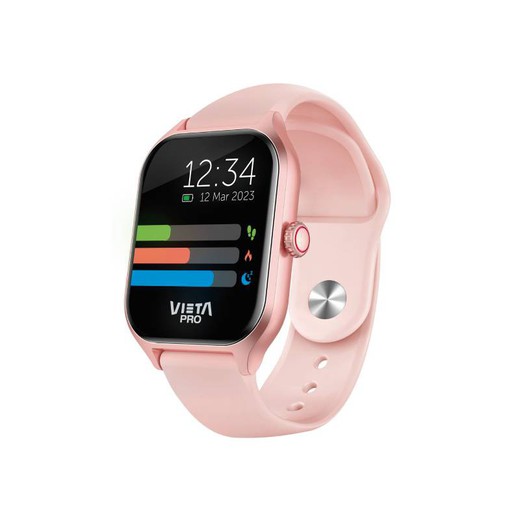 RELOJ INTELIGENTE VIETA PRO GO 2 ROSA