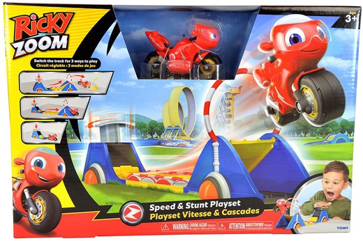 Ricky Zoom Playset Stunts