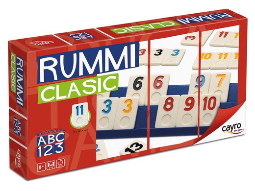 Caixa de papelão Rummy Classic para 4 jogadores