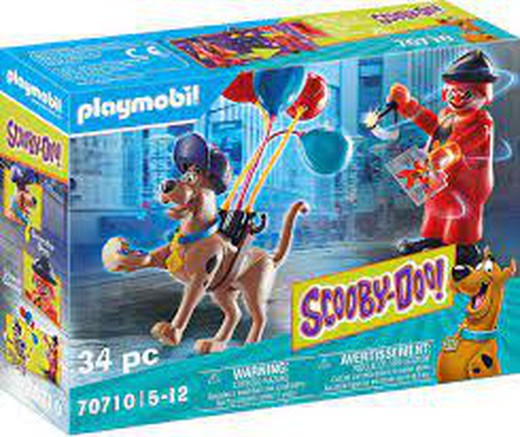 Scooby-Doo! Aventura Con Ghost Clown Playmobil