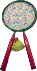 Kurzes Badminton-Set